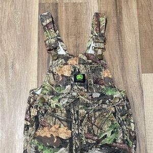 John Deere/Mossy Oaks Camouflage kids overalls